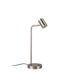 Diego Table Lamp Satin Chrome-1
