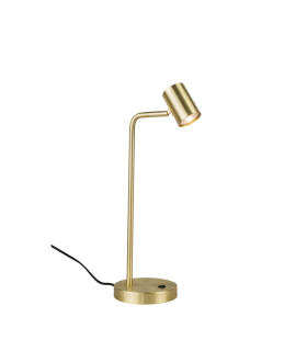 Diego Table Lamp Satin Brass-2