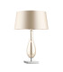 Dior Glass Table Lamp with Shade Amber-1
