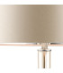 Dior Glass Table Lamp with Shade Amber-3