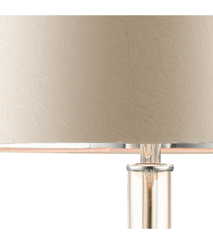 Dior Glass Table Lamp with Shade Amber-3