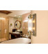 Edith Bathroom Wall Light Antique Brass IP44-2