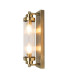 Edith Bathroom Wall Light Antique Brass IP44-3