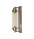 Edith Bathroom Wall Light Satin Chrome IP44-1