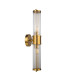 Eleanor Bathroom Wall Light Brushed Brass IP44-1