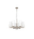 Empire 6 Light Pendant Ceiling Light Satin Chrome-1