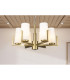 Empire 6 Light Pendant Ceiling Light Brushed Bronze-2
