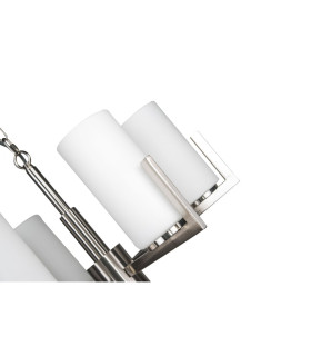 Empire 6 Light Pendant Ceiling Light Satin Chrome-2