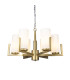Empire 6 Light Pendant Ceiling Light Brushed Bronze-3