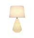 Fallon Table Lamp Pearl White