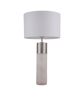 Freya Table Lamp Satin Chrome-1