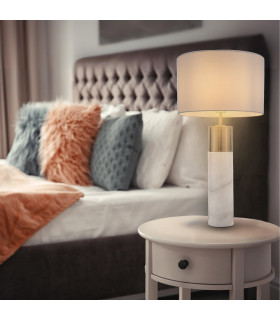 Freya Table Lamp Antique Brass-2