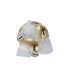 Gatsby 3 Light Bathroom Ceiling Light Satin Brass IP44-2