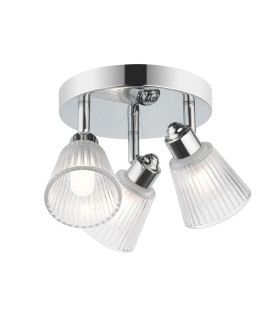 Gatsby 3 Light Bathroom Ceiling Light Polished Chrome IP44-2