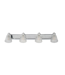 Gatsby 4 Light Bathroom Ceiling Light Polished Chrome IP44-1