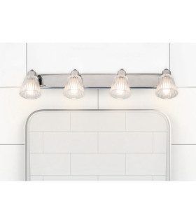 Gatsby 4 Light Bathroom Ceiling Light Polished Chrome IP44-2