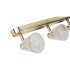 Gatsby 4 Light Bathroom Ceiling Light Satin Brass IP44-3