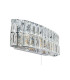 Haley 3 Light Bathroom Wall Light Pull Cord Polished Chrome IP44-1