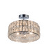 Haley 6 Light Bathroom Crystal Polished Chrome IP44-3