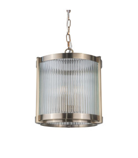 Hudson Single Pendant Ceiling Light Antique Brass-2