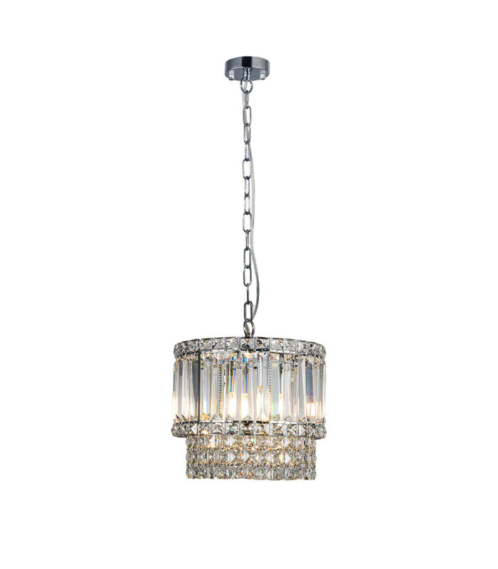 ISLA 3 Light with Crystal Polished Chrome-1