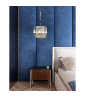 ISLA 3 Light with Crystal Polished Chrome-2