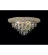 Wall Lamp Medium 3 Light Polished Chrome, Crystal - 2