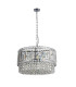 ISLA 6 Light with Crystal Pendant Ceiling Light Polished Chrome-1