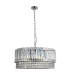 ISLA 9 Light with Crystal Pendant Ceiling Light Polished Chrome-1