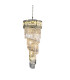 ISLA 13 Light with Crystal Pendant Ceiling Light Antique Brass-2