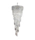 ISLA 21 Light with Crystal Pendant Ceiling Light Polished Chrome-1