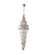 ISLA 24 Light 2200mm Crystal Antique Brass-1