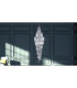 ISLA 24 Light 2200mm Crystal Chrome Ceiling Light-2