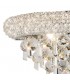 Wall Lamp Medium 3 Light Polished Chrome, Crystal - 5