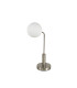 Lando Table Light with Opal Ball Satin Chrome-2