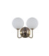 Lando Wall Light with Opal Ball Antique Brass-2
