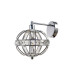 Laura 1-Light Oval Wall Light Polished Chrome