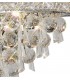 Wall Lamp Medium 3 Light Polished Chrome, Crystal - 8