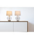 Lewis Table Lamp with Shade Antique Brass-3