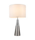 Lola Crystal Table Lamp Satin Chrome-3