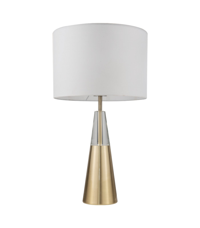 Lola Crystal Table Lamp Satin Gold-1