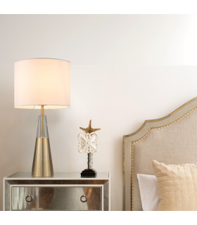 Lola Crystal Table Lamp Satin Gold-2