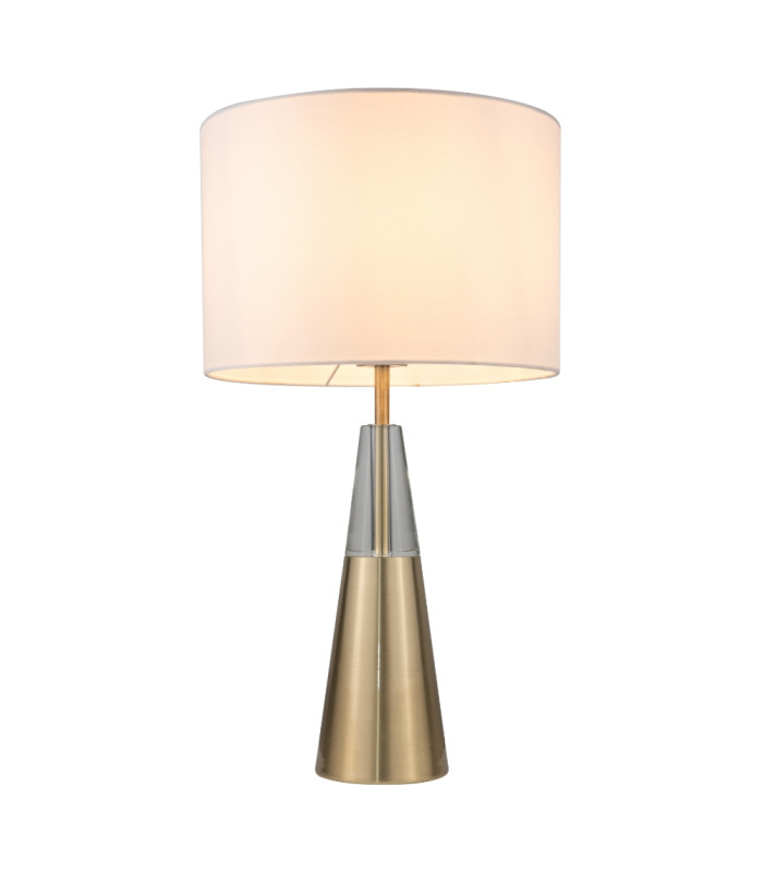 Lola Crystal Table Lamp Satin Gold-3