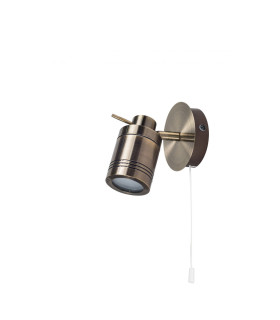 Luxo Single Spotlight Antique Brass-1