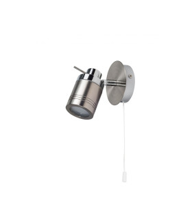 Luxo Single Spotlight Satin Chrome-1