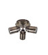 Luxo 3 Light Cluster Spotlight Antique Brass-1
