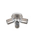 Luxo 3 Light Cluster Spotlight Satin Chrome-1