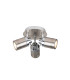 Luxo 3 Light Cluster Spotlight Satin Chrome-3