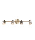 Luxo 4 Light Spotlight Bar Antique Brass-3