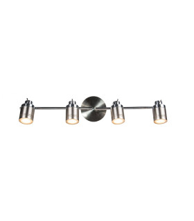 Luxo 4 Light Spotlight Bar Satin Chrome-2